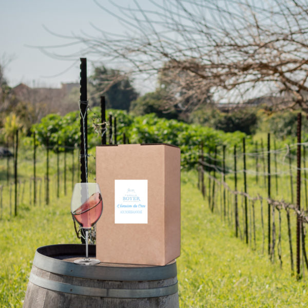 BIB 5 LITRES - L'EVASION DU CROS AOC BORDEAUX ROSE