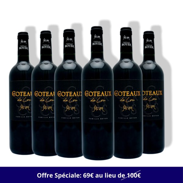 Les Coteaux de L. 2016 la caisse de 6 btls