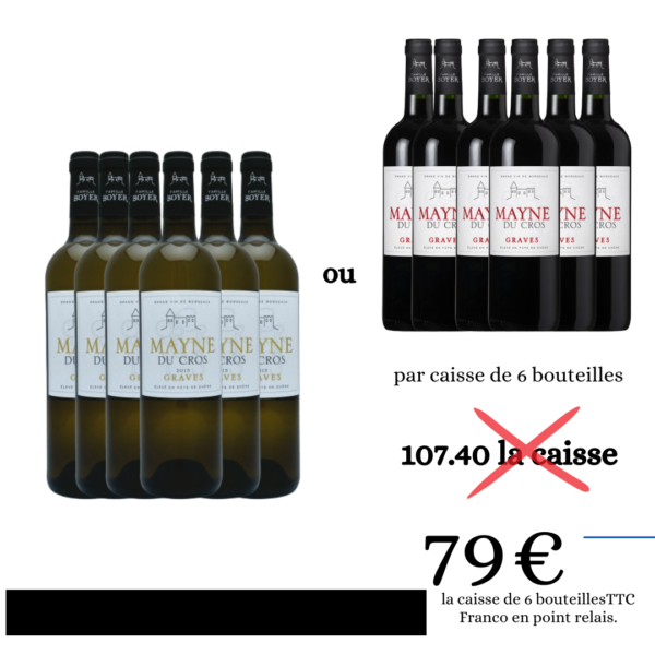 OFFRE DES VENDANGES MAYNE BLANC 2019