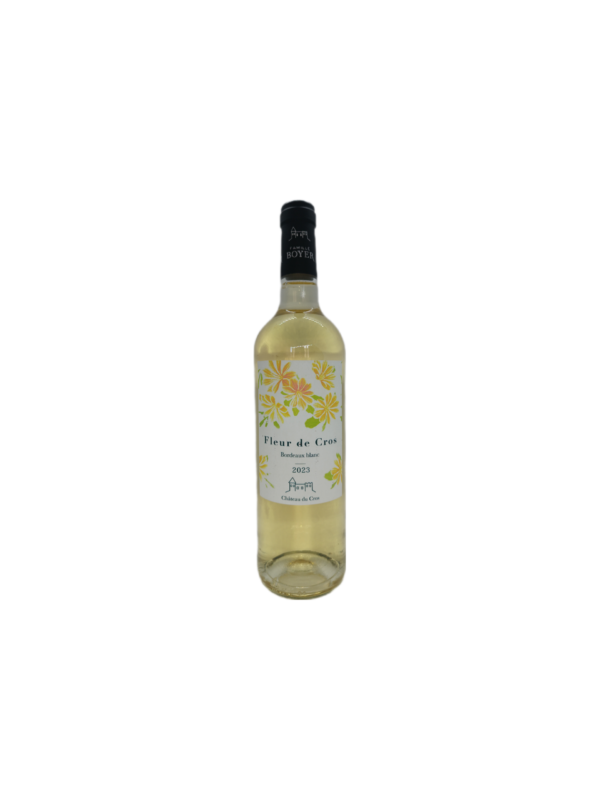 Fleur de Cros Blanc Sec- Caisse de 6 blles